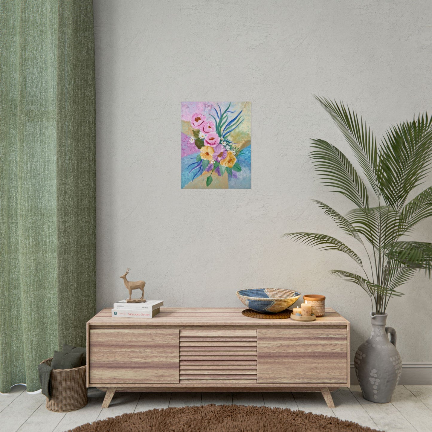 Pastel Garden (Art Print)