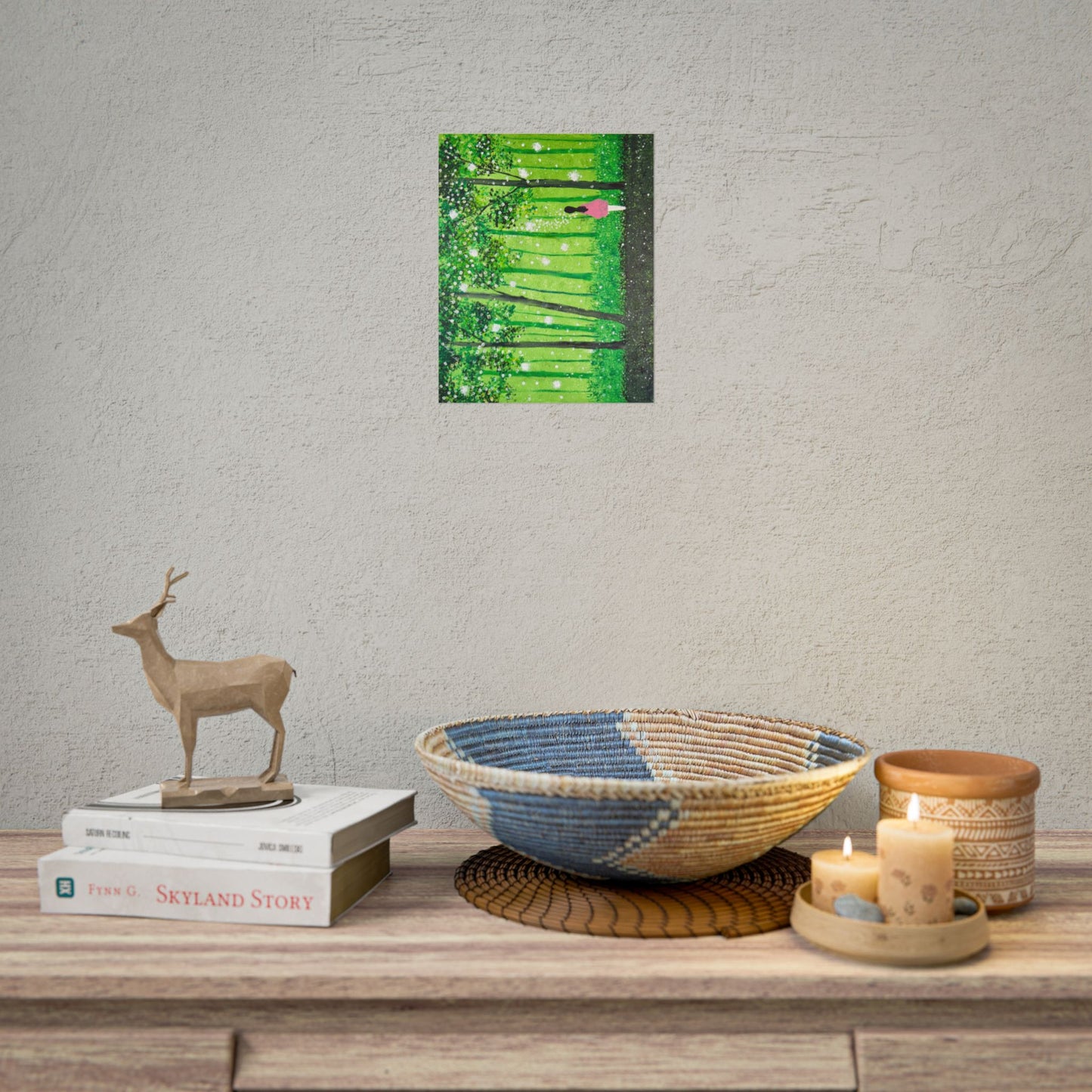 Dreaming In Green (Art Print)