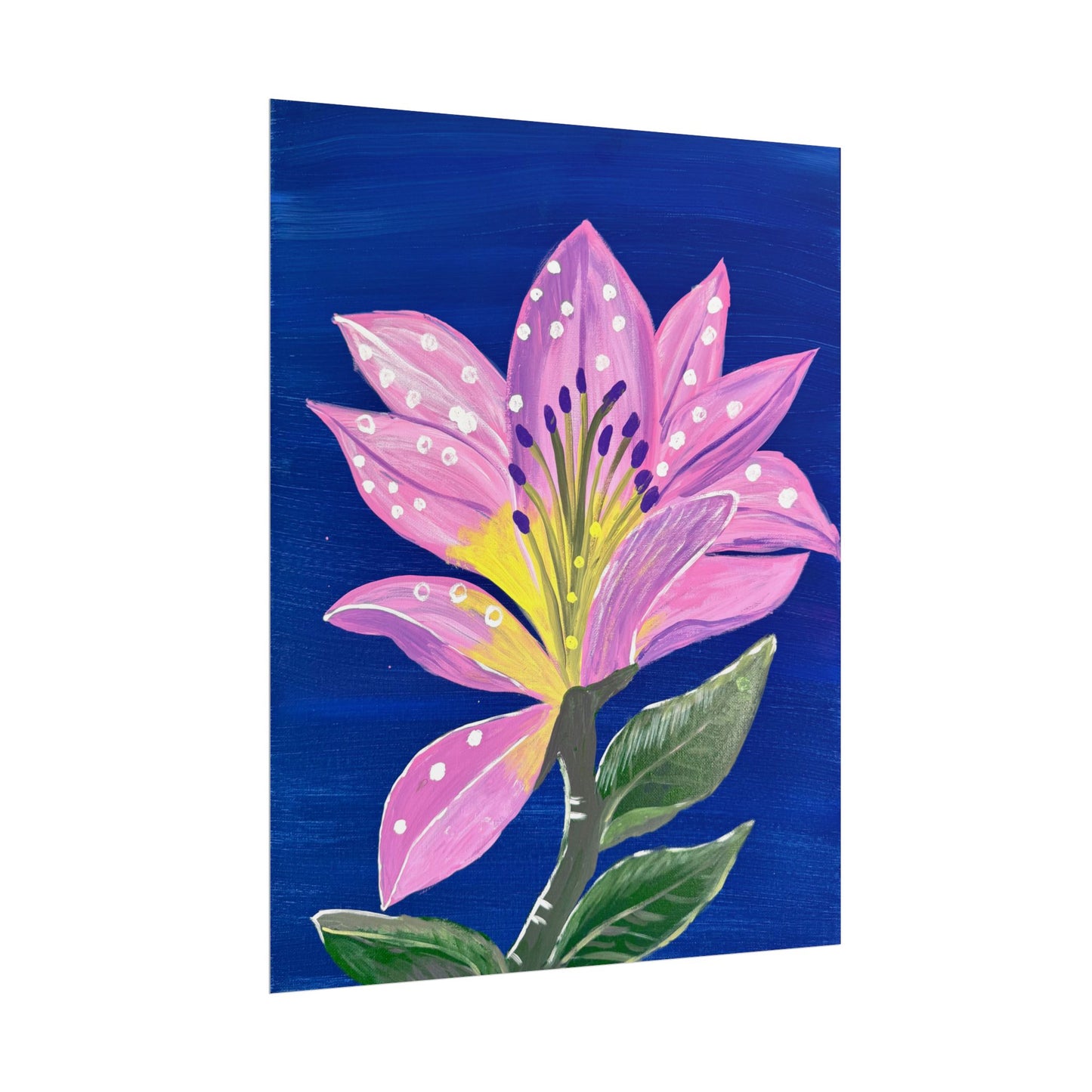 Lily at Midnight (Art Print)