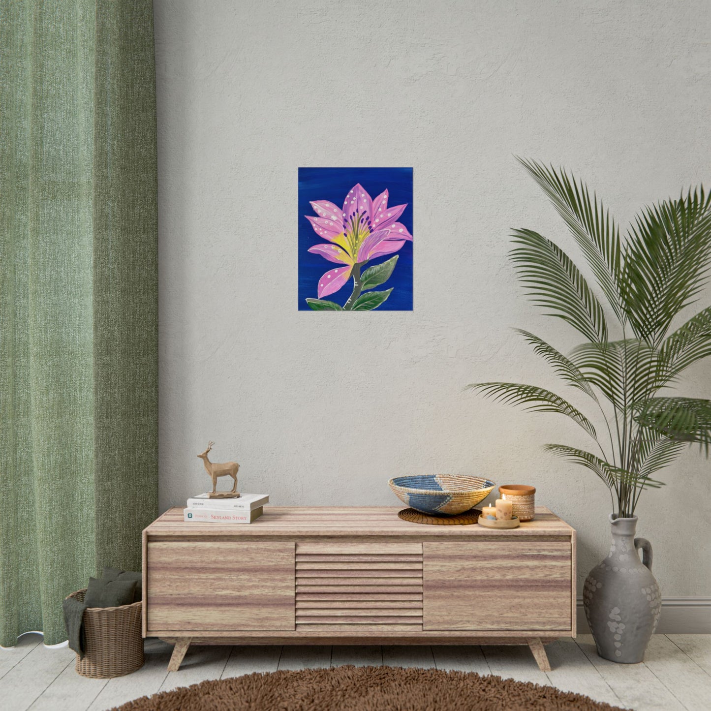 Lily at Midnight (Art Print)