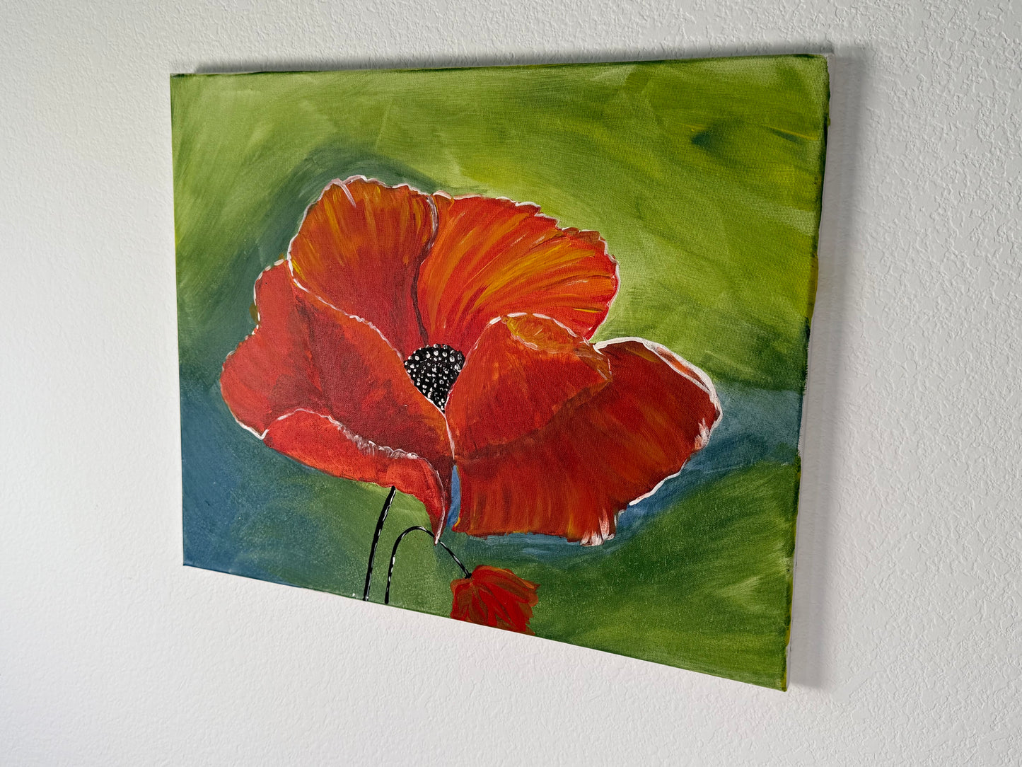 Bold Poppy (Canvas)