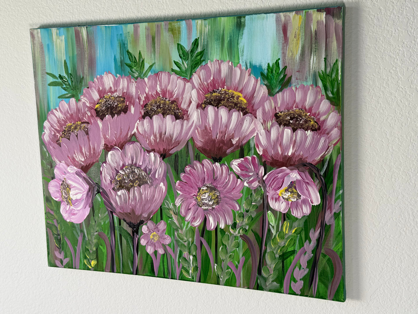 Pastel Blooming (Canvas)