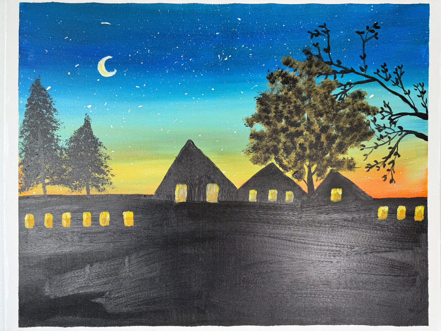 Silent Village (Canvas)