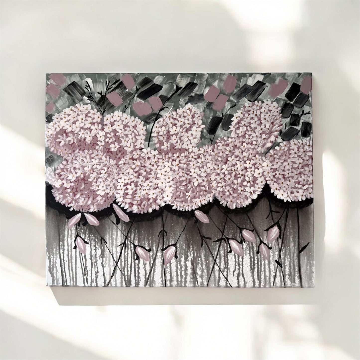 Blooms of Mauve (Canvas)