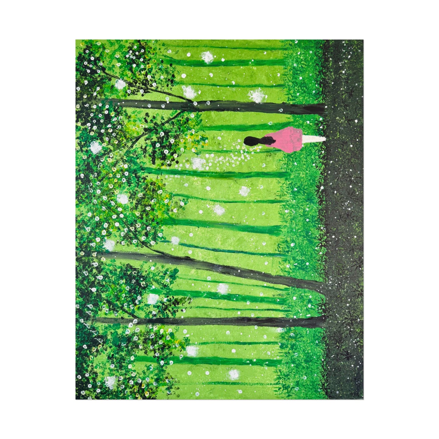 Dreaming In Green (Art Print)