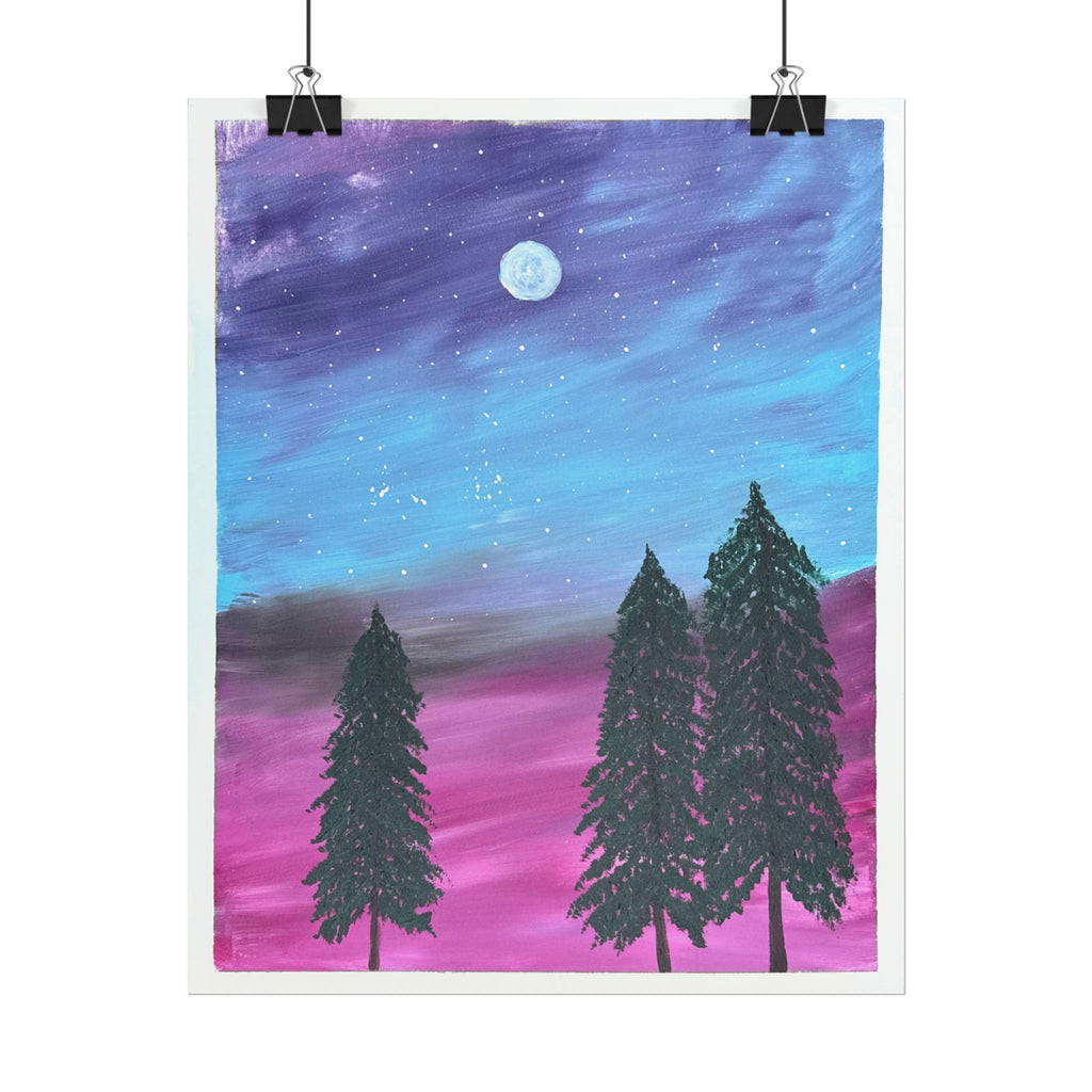 Purple Dusk (Art Print)