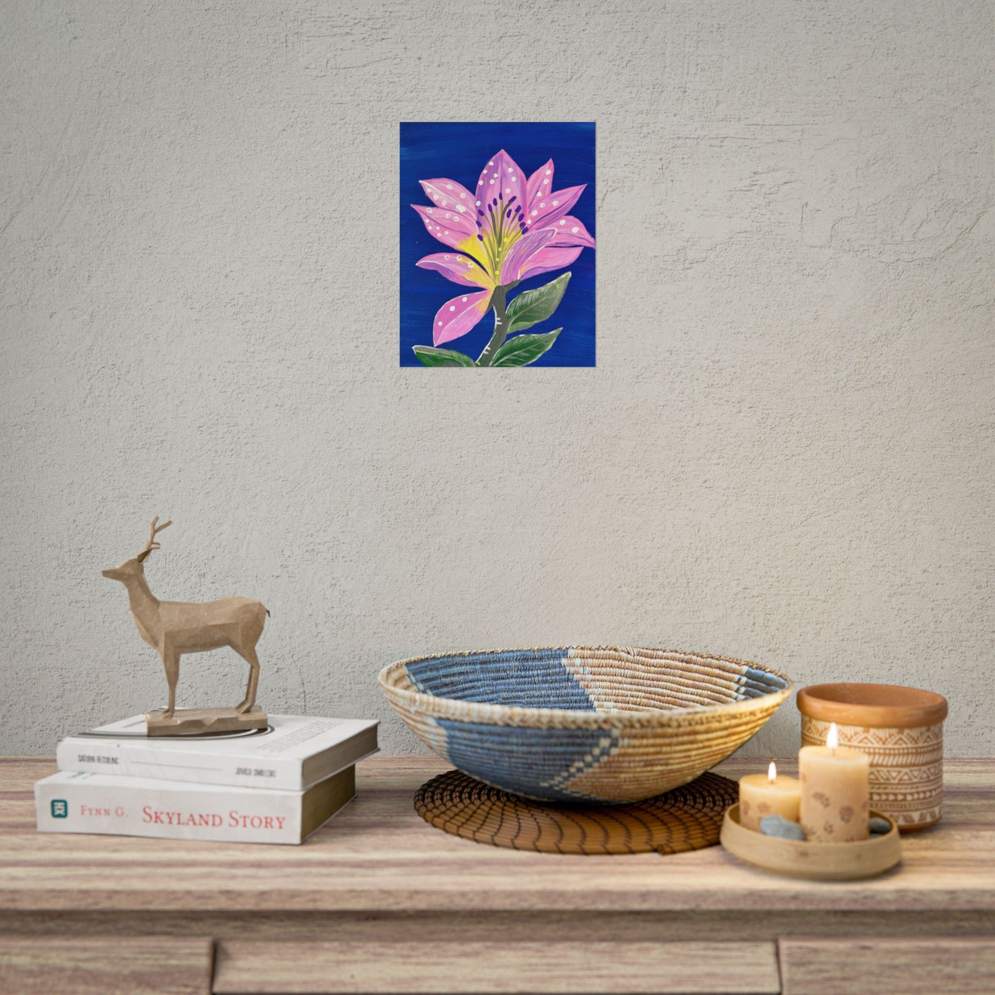 Lily at Midnight (Art Print)