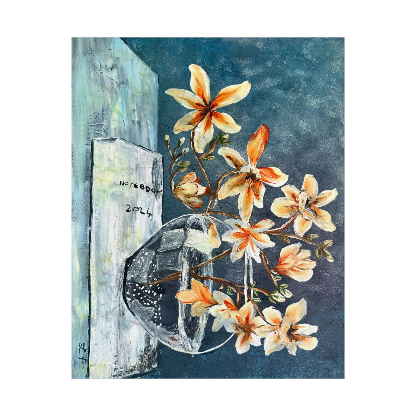 Flowers In 2024 (Art Print)
