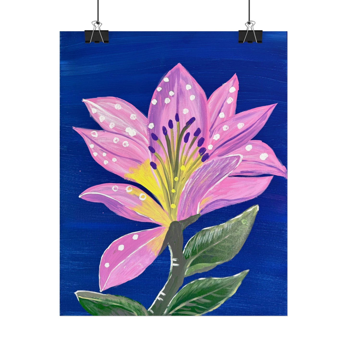 Lily at Midnight (Art Print)