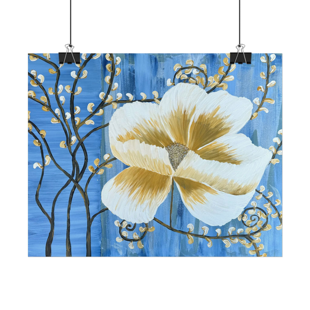 Golden Bloom (Art Print)