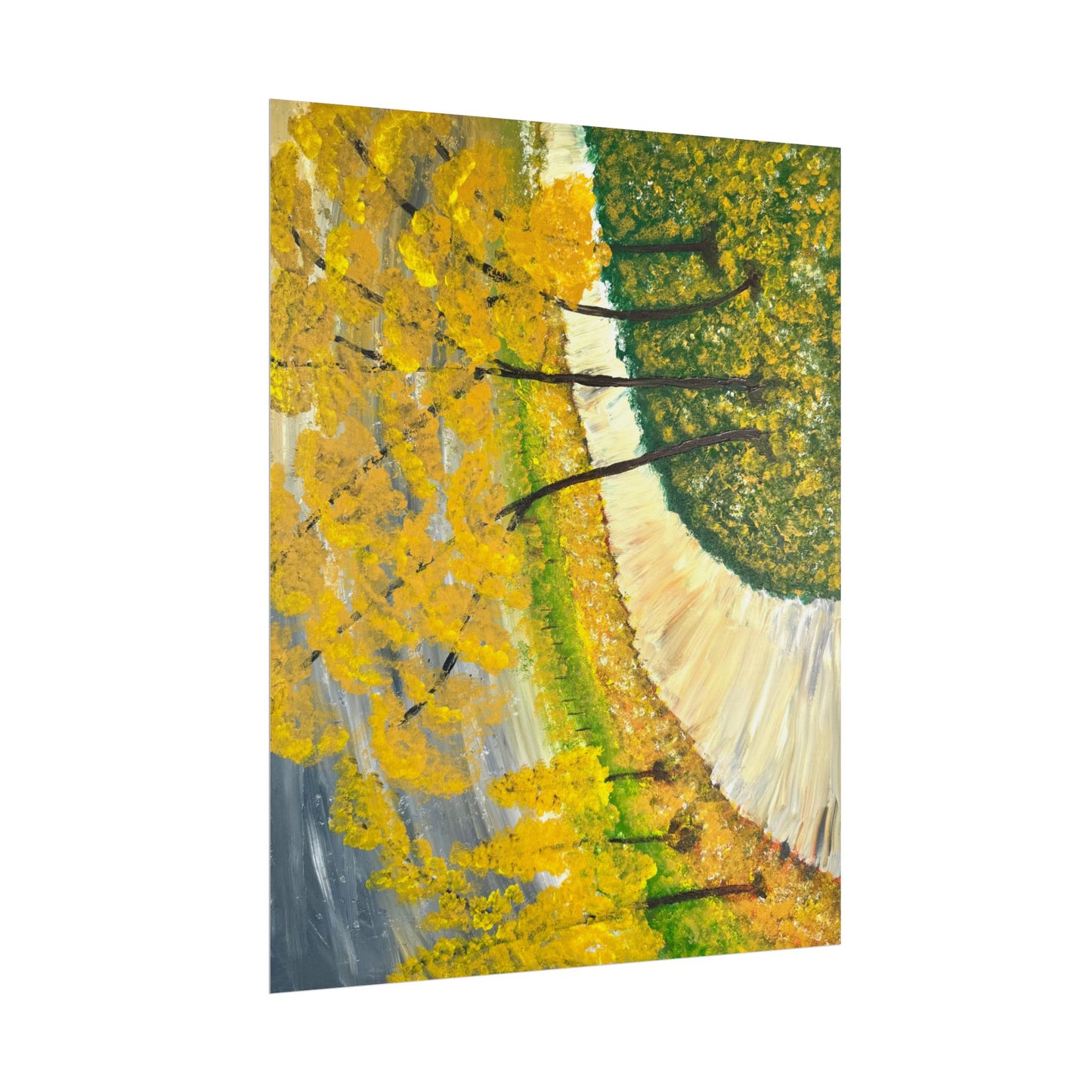 A Walk In Fall (Art Print)