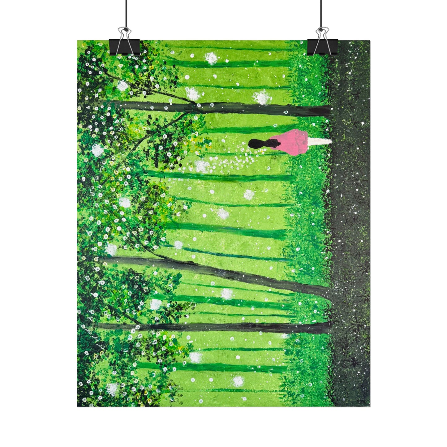 Dreaming In Green (Art Print)