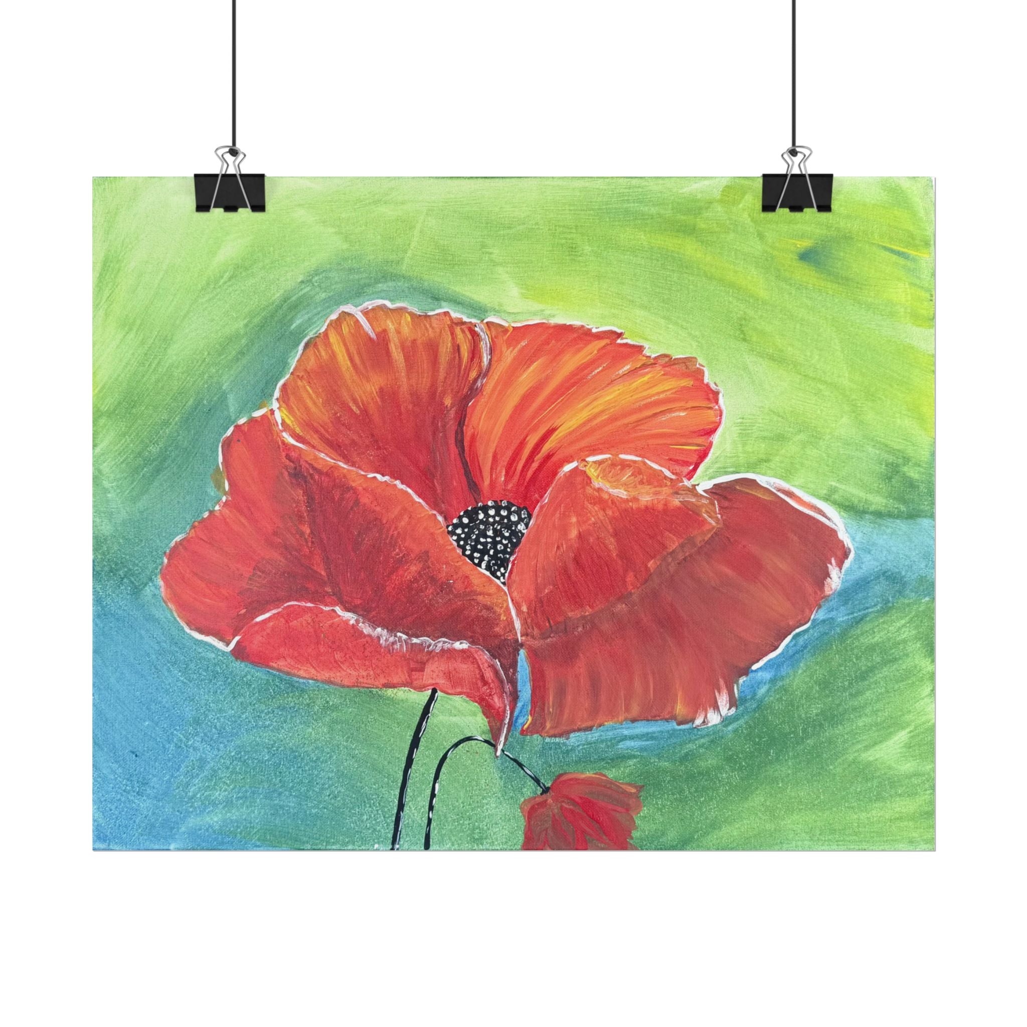 Bold Poppy (Art Print)