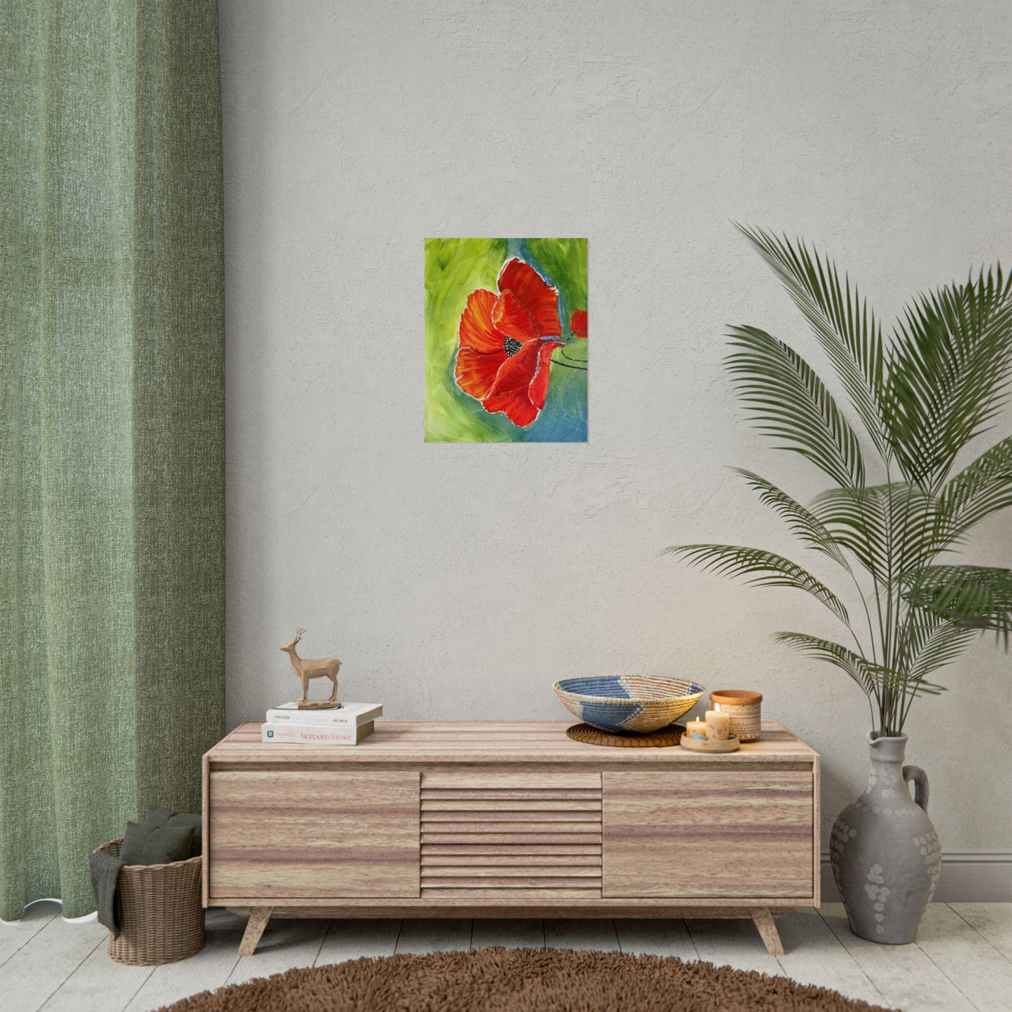 Bold Poppy (Art Print)