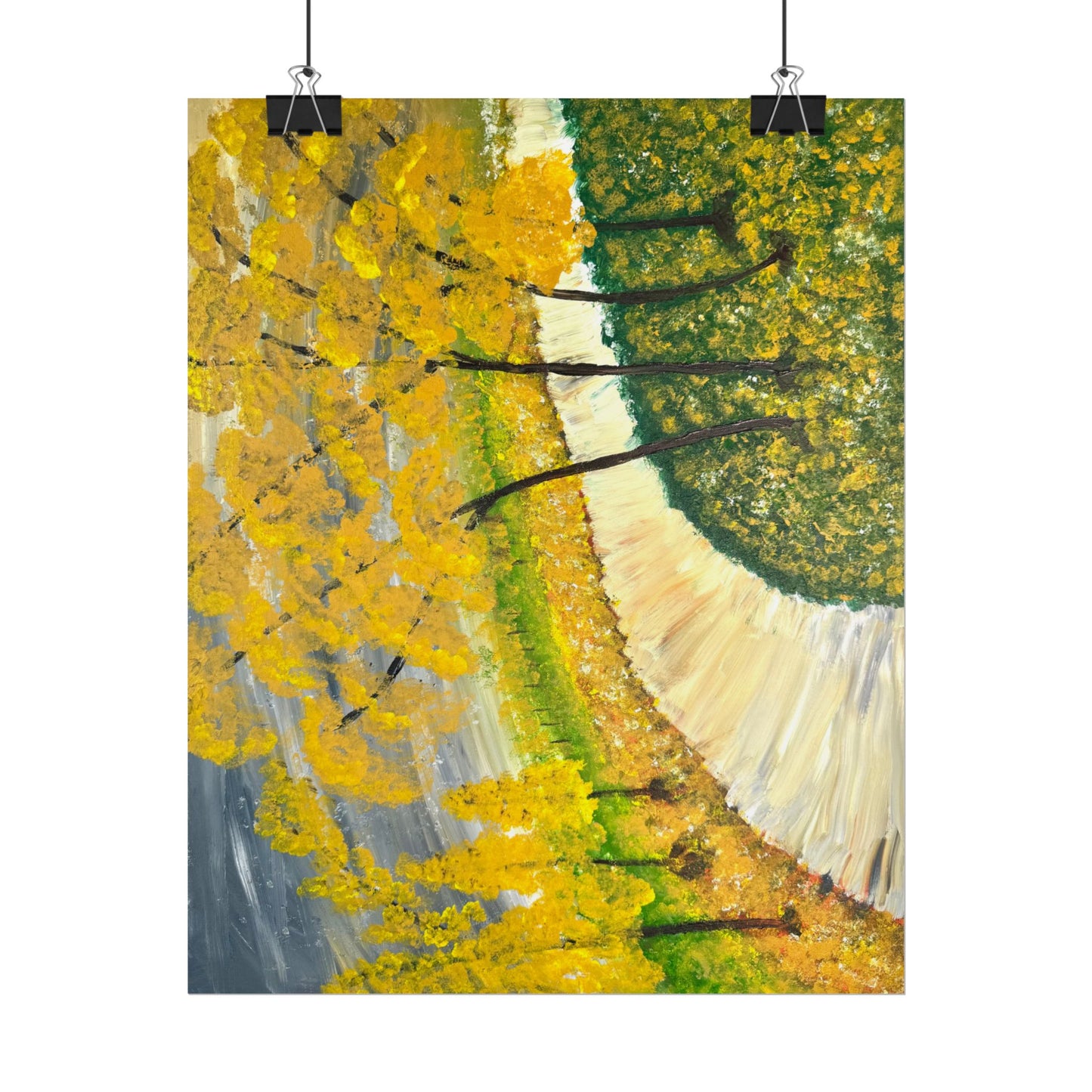 A Walk In Fall (Art Print)