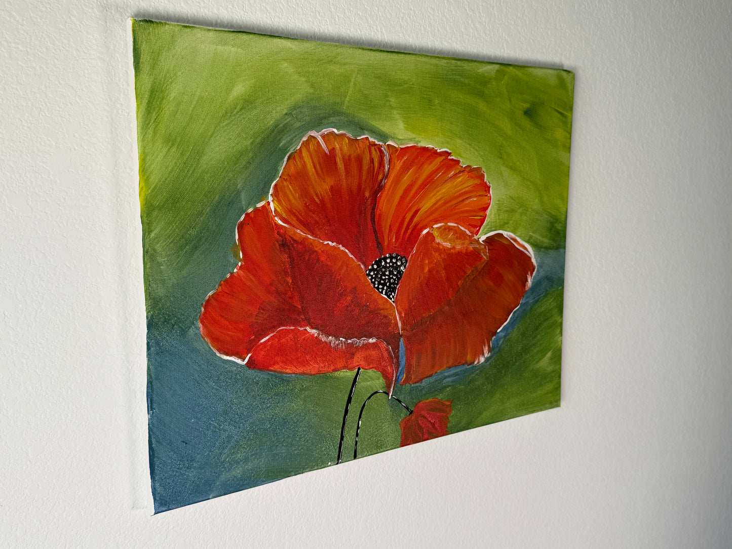 Bold Poppy (Canvas)