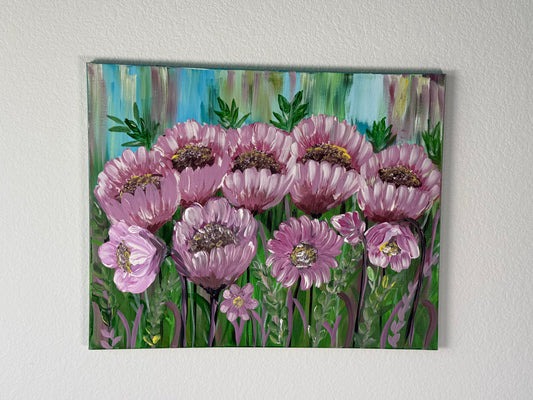 Pastel Blooming (Canvas)
