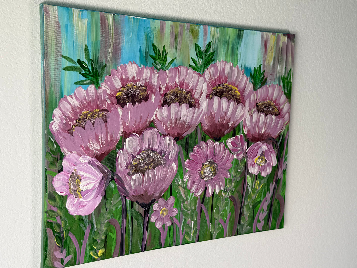 Pastel Blooming (Canvas)