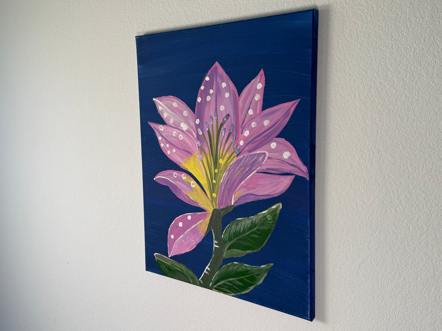 Lily at Midnight (Canvas)