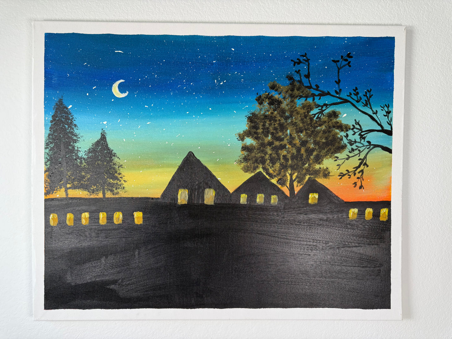Silent Village (Canvas)