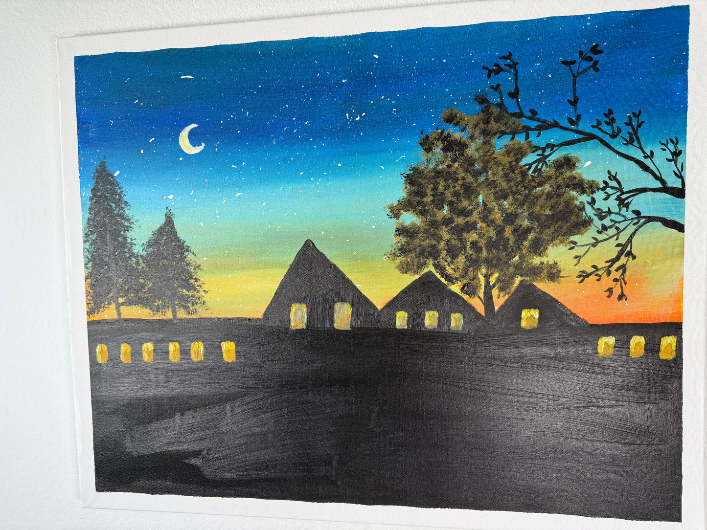 Silent Village (Canvas)