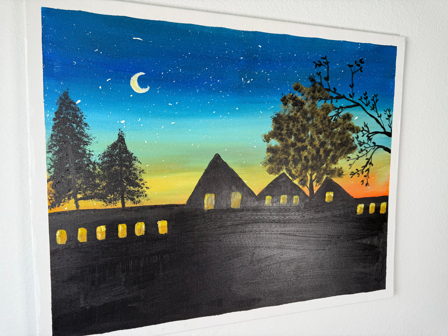Silent Village (Canvas)