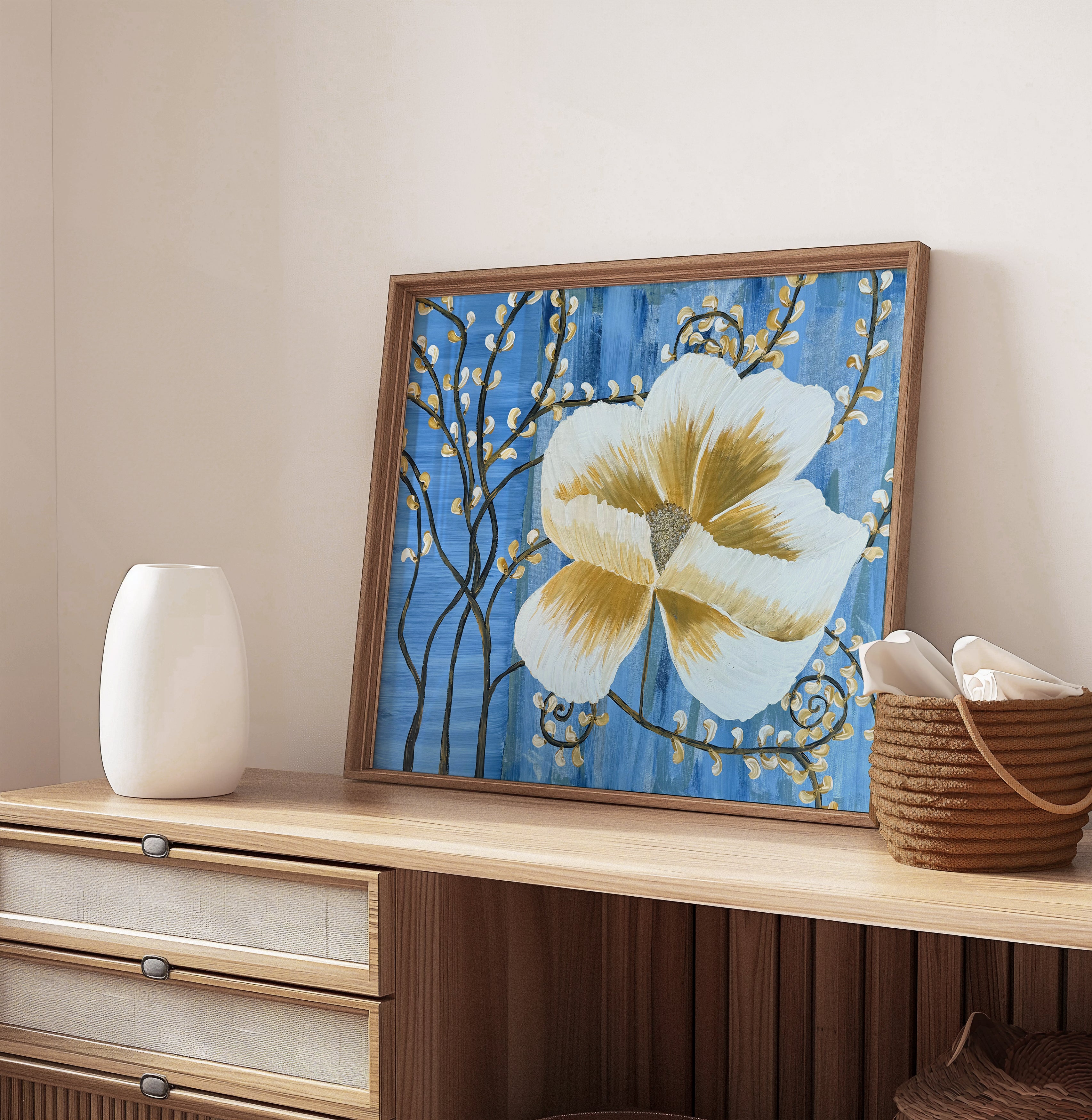 Golden Bloom (Art Print)