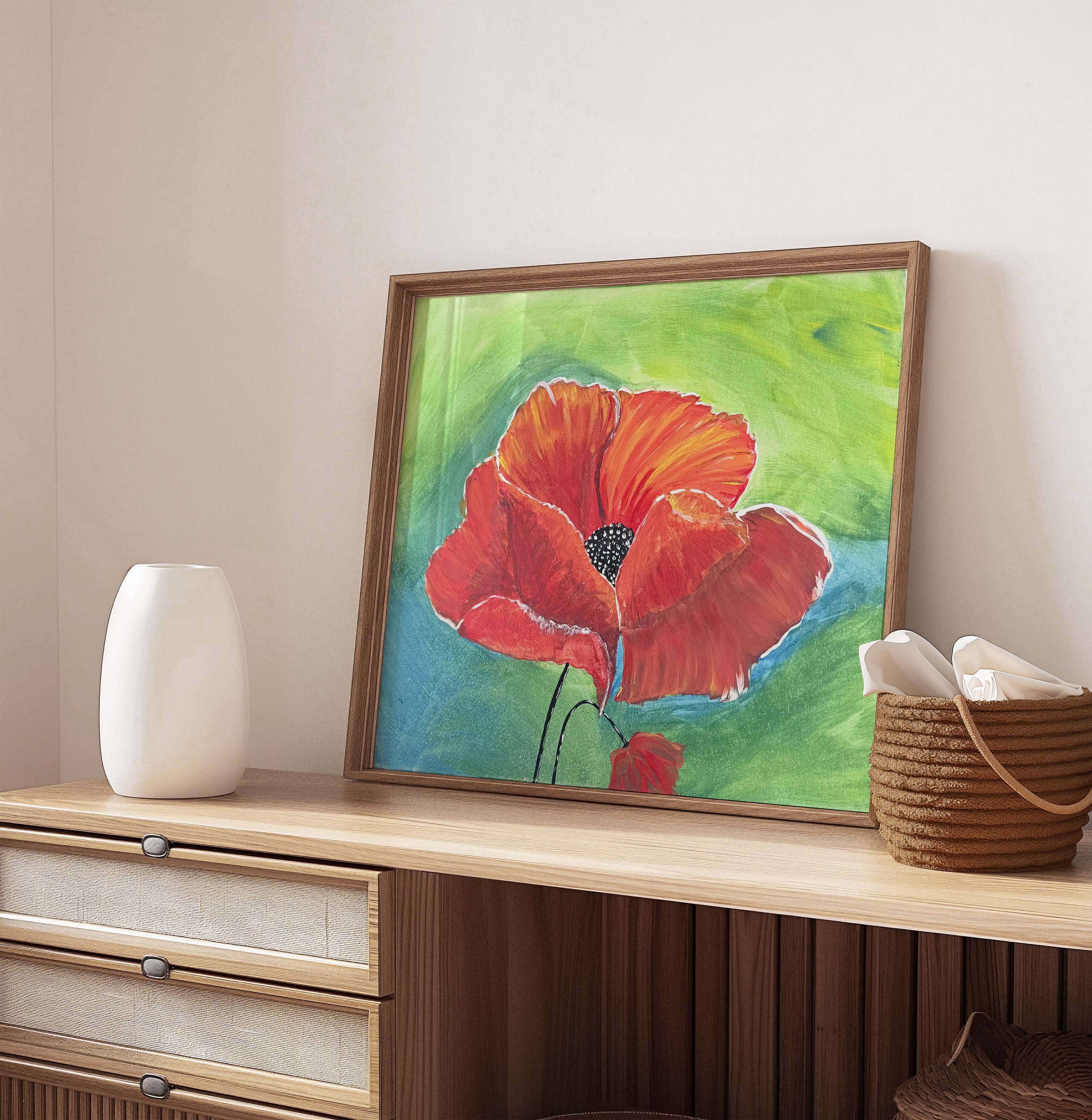 Bold Poppy (Art Print)