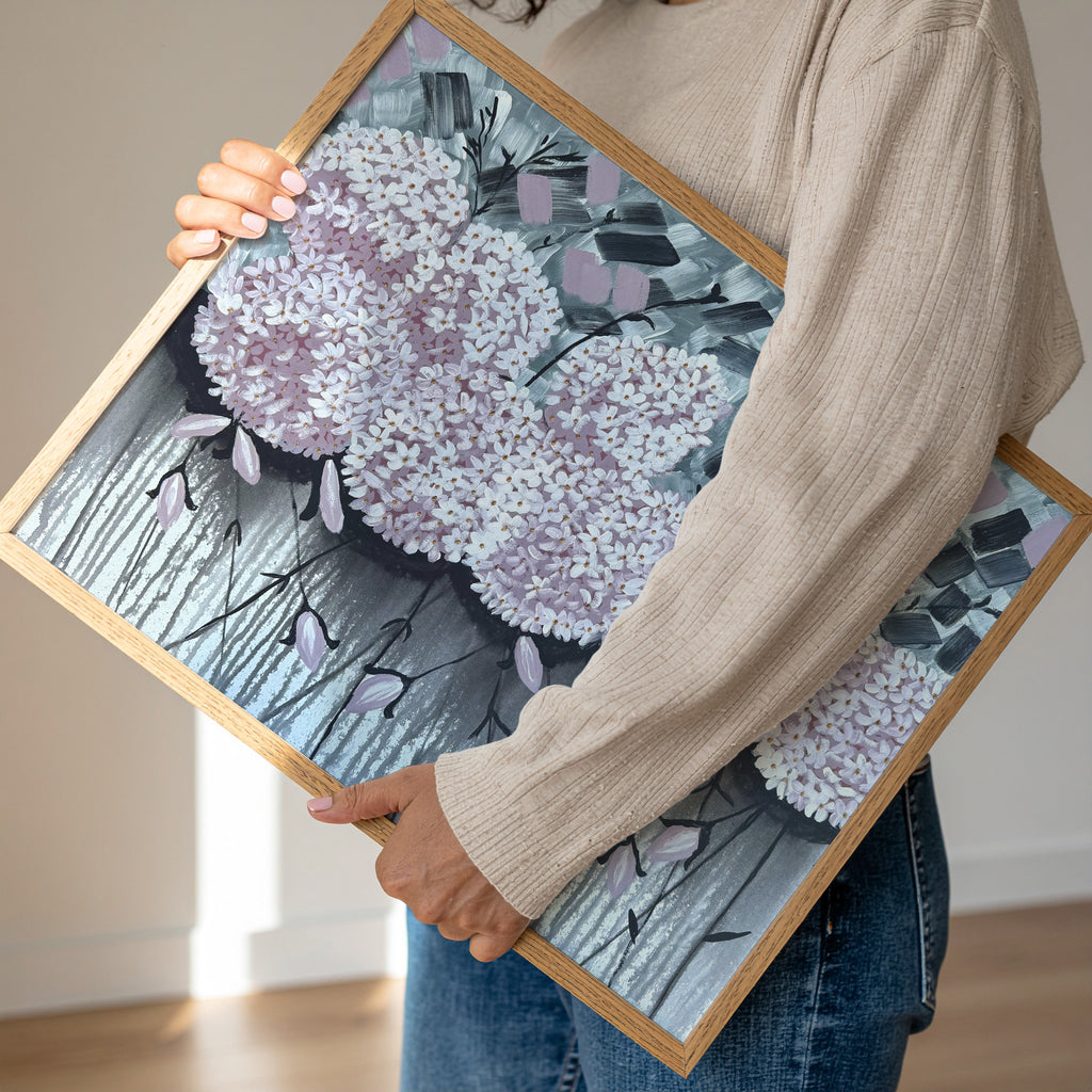 Blooms of Mauve (Art Print)