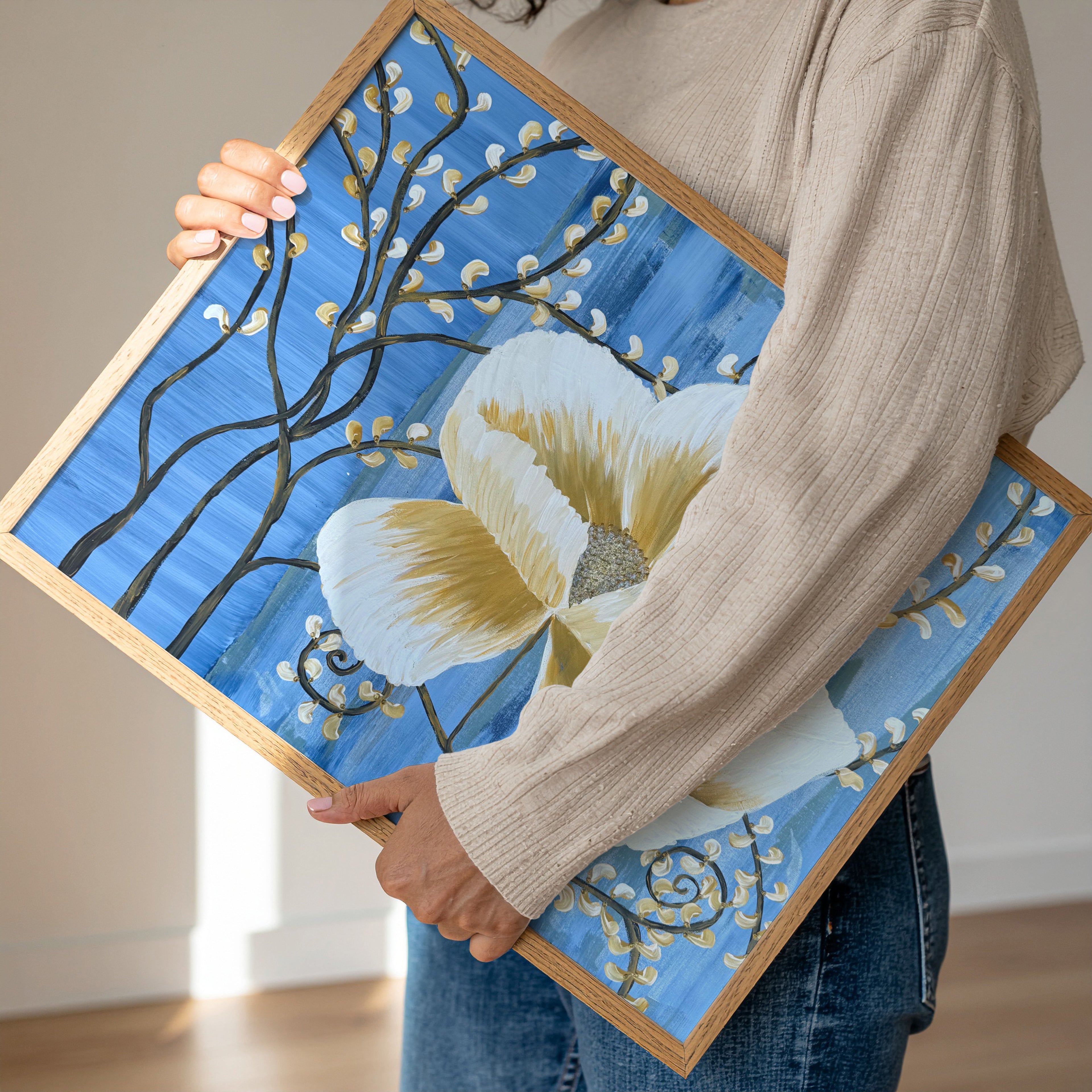 Golden Bloom (Art Print)