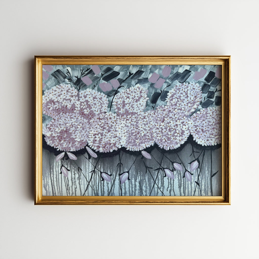Blooms of Mauve (Art Print)