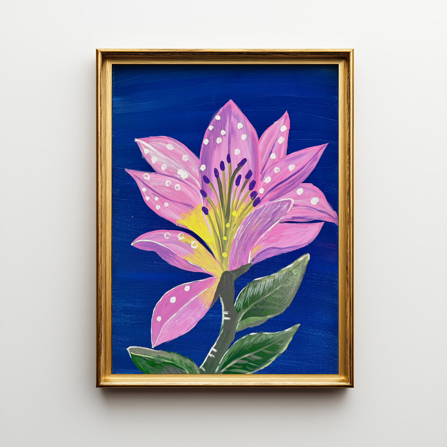 Lily at Midnight (Art Print)
