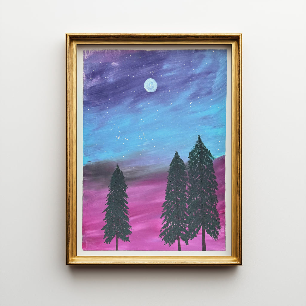 Purple Dusk (Art Print)