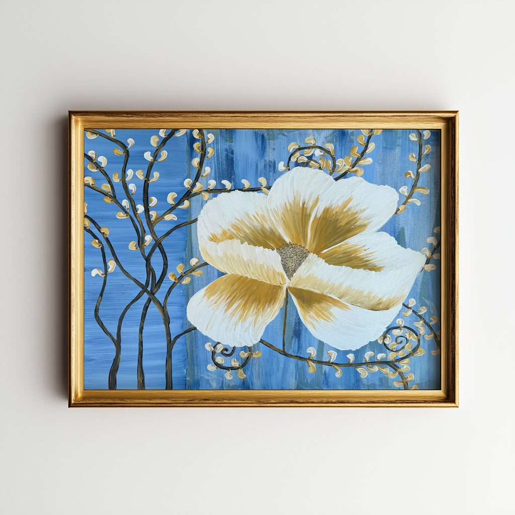 Golden Bloom (Art Print)