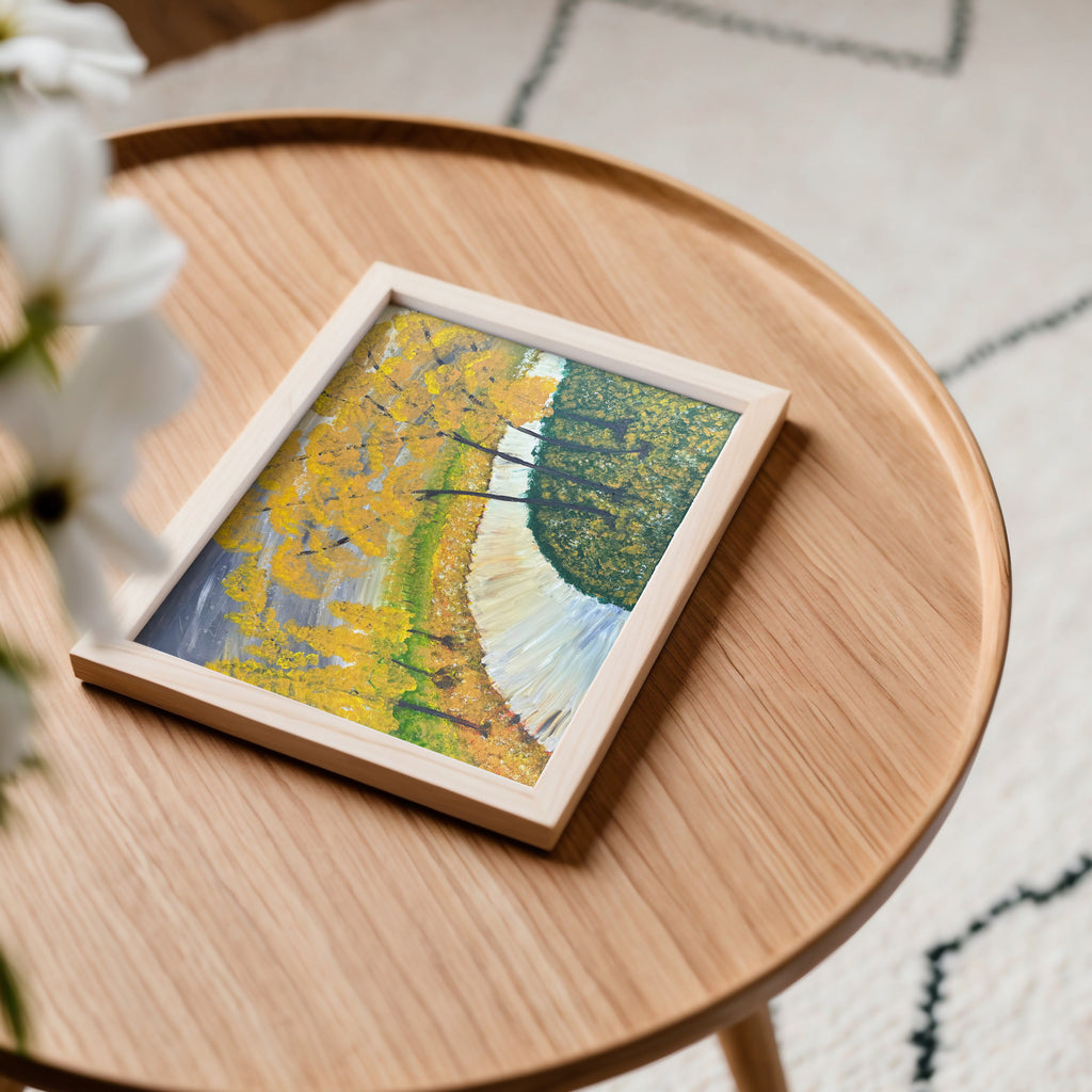 A Walk In Fall (Art Print)