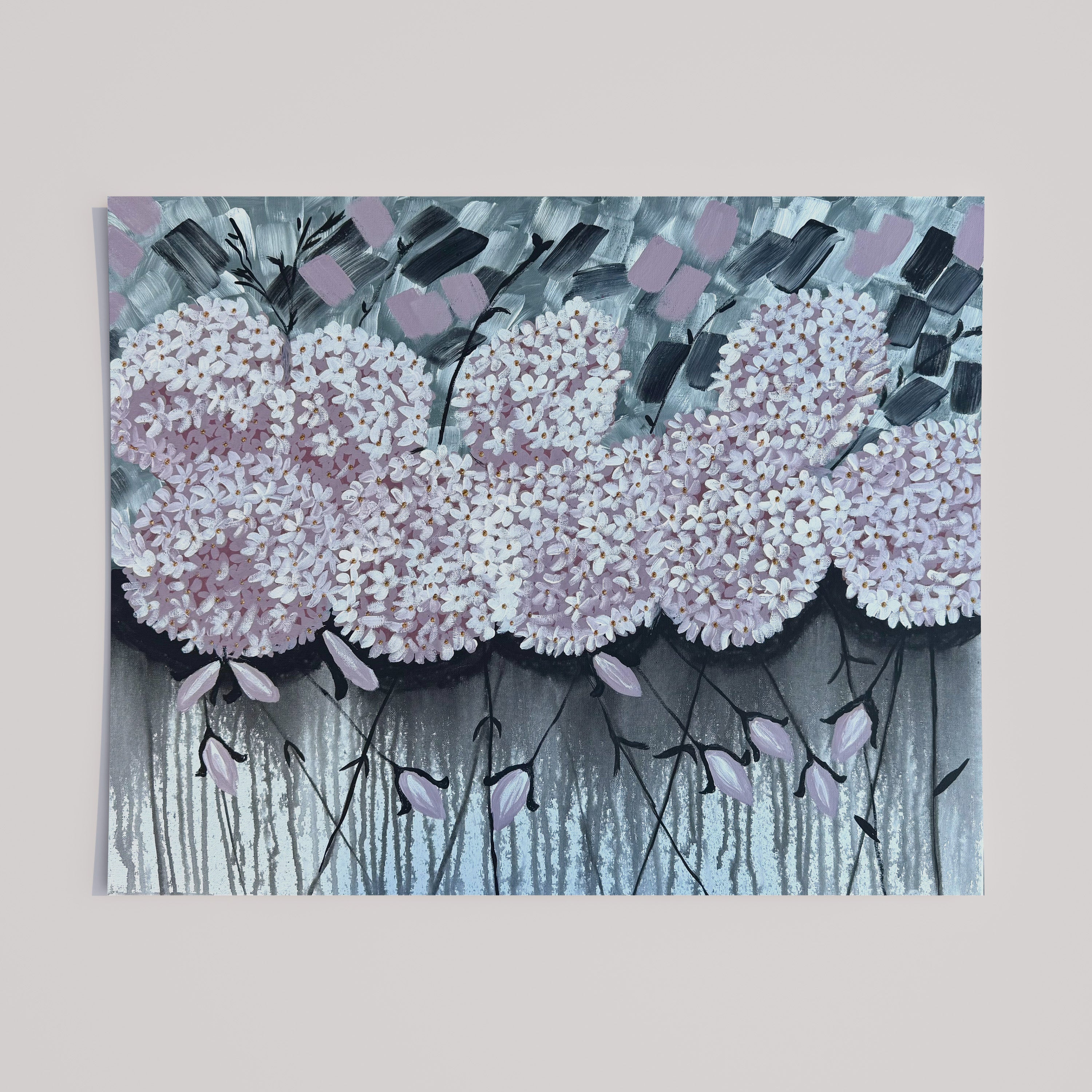 Blooms of Mauve (Art Print)