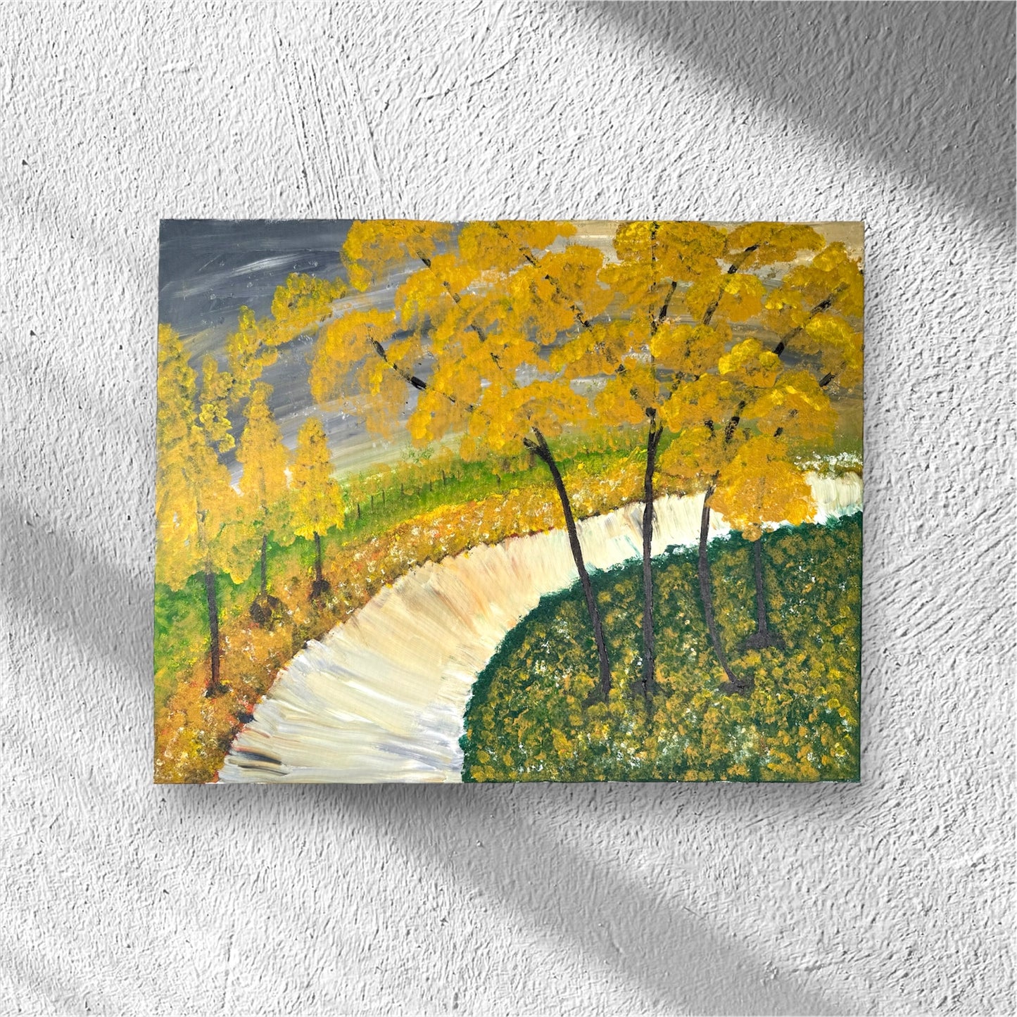 A Walk in Fall (Canvas)