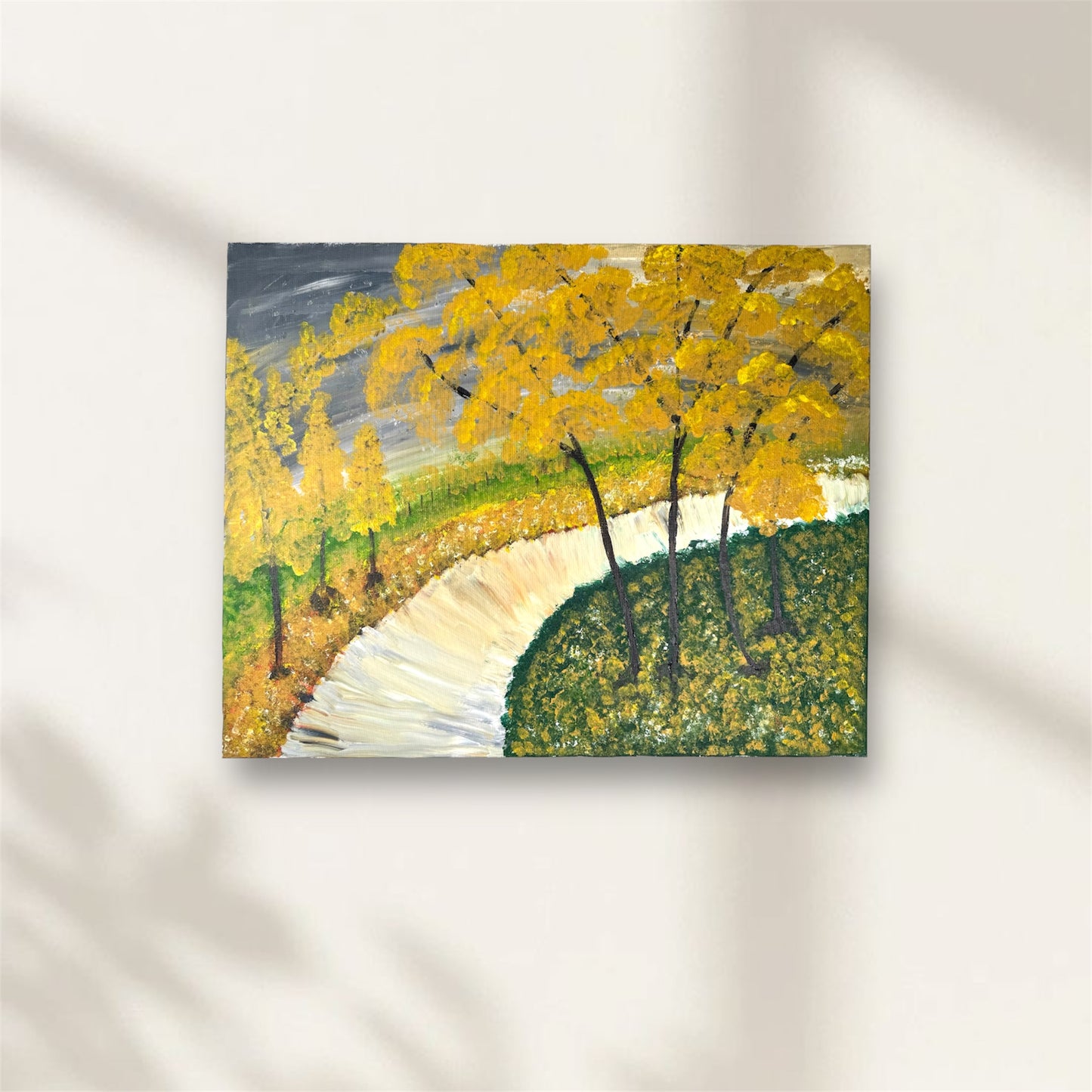 A Walk in Fall (Canvas)