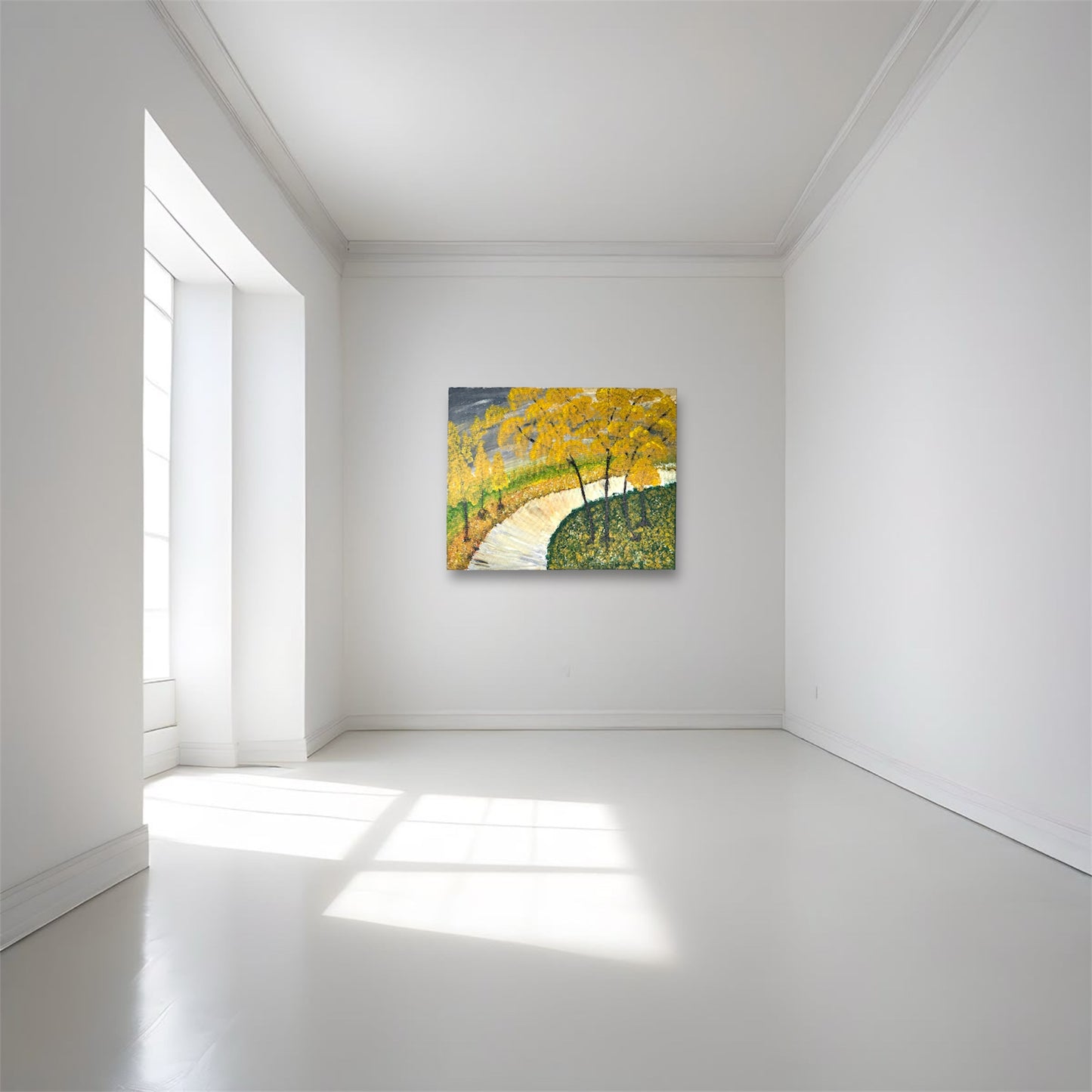A Walk in Fall (Canvas)