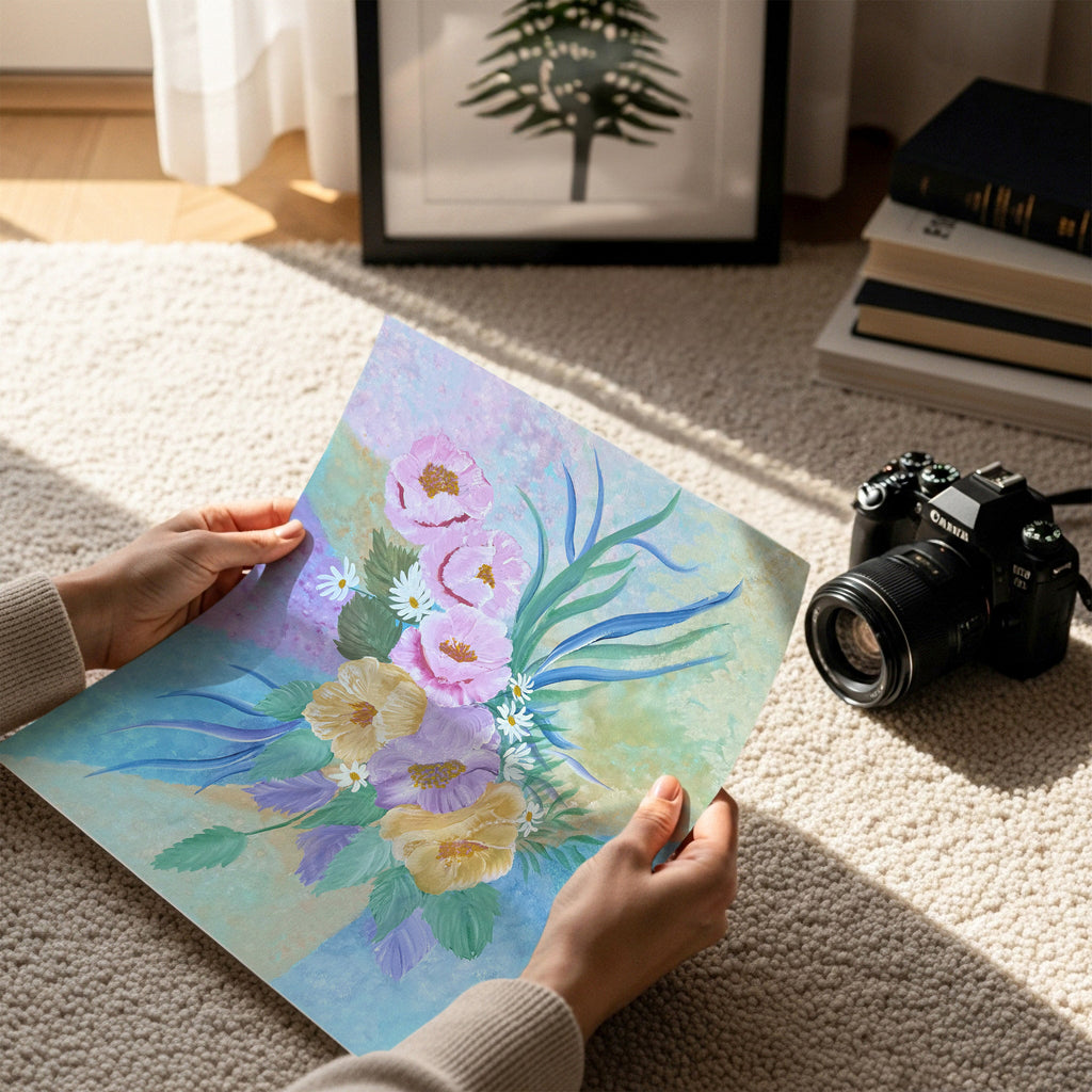 Pastel Garden (Art Print)