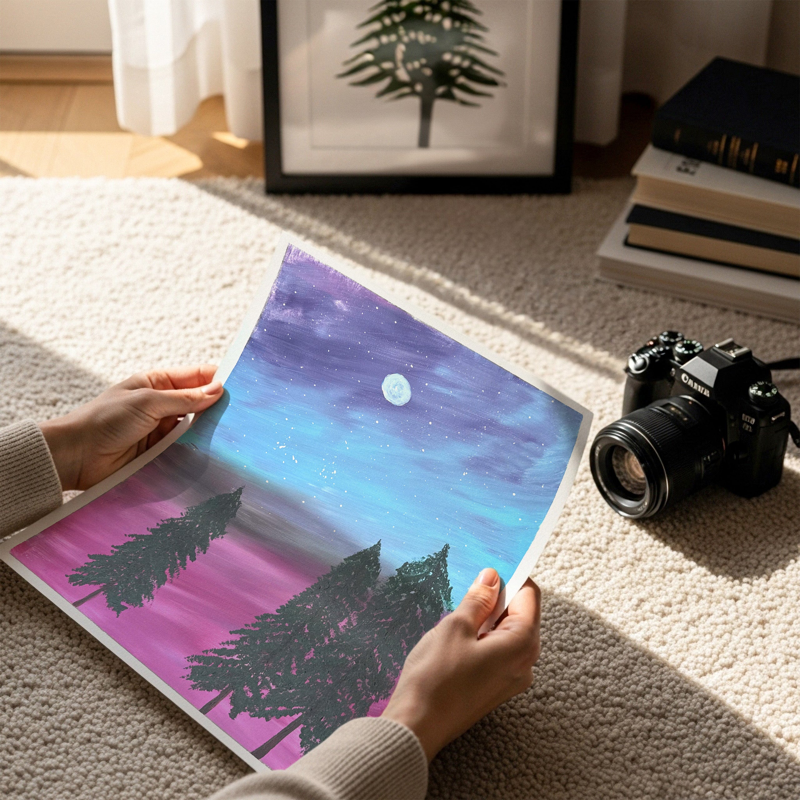 Purple Dusk (Art Print)