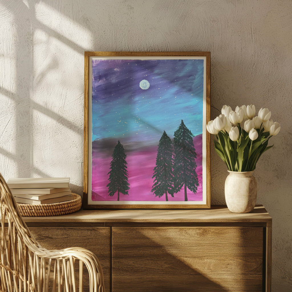 Purple Dusk (Art Print)