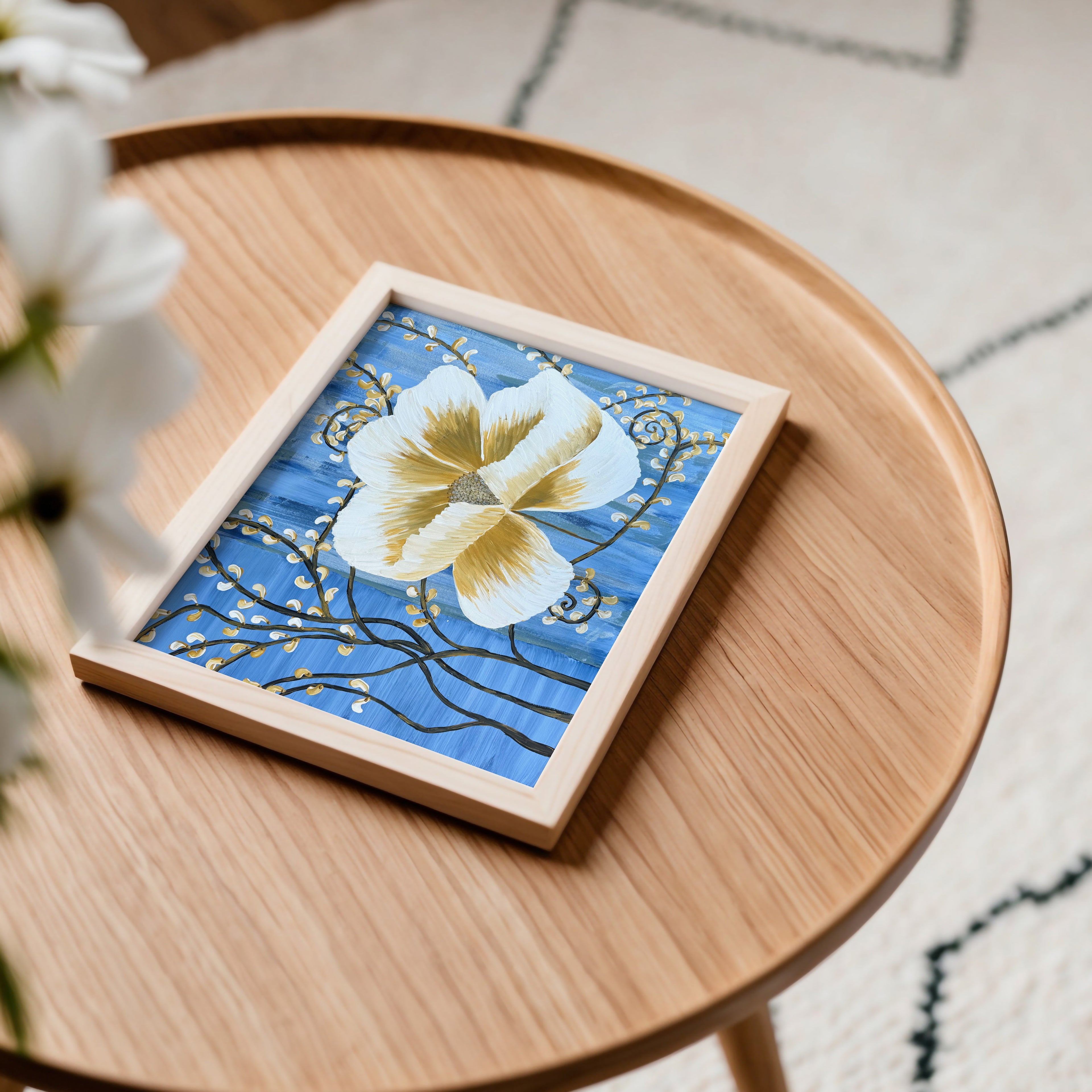 Golden Bloom (Art Print)